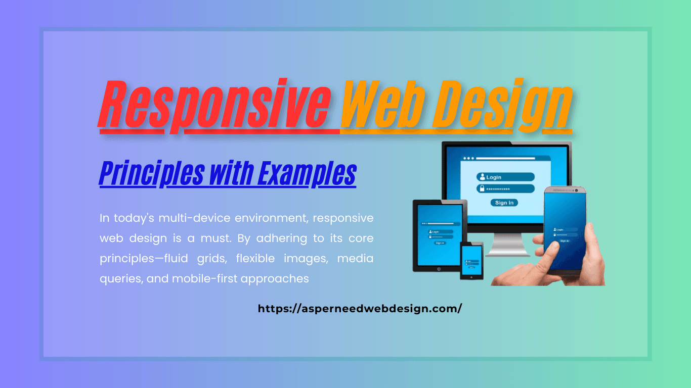 Responsive Web Design Principles with Examples