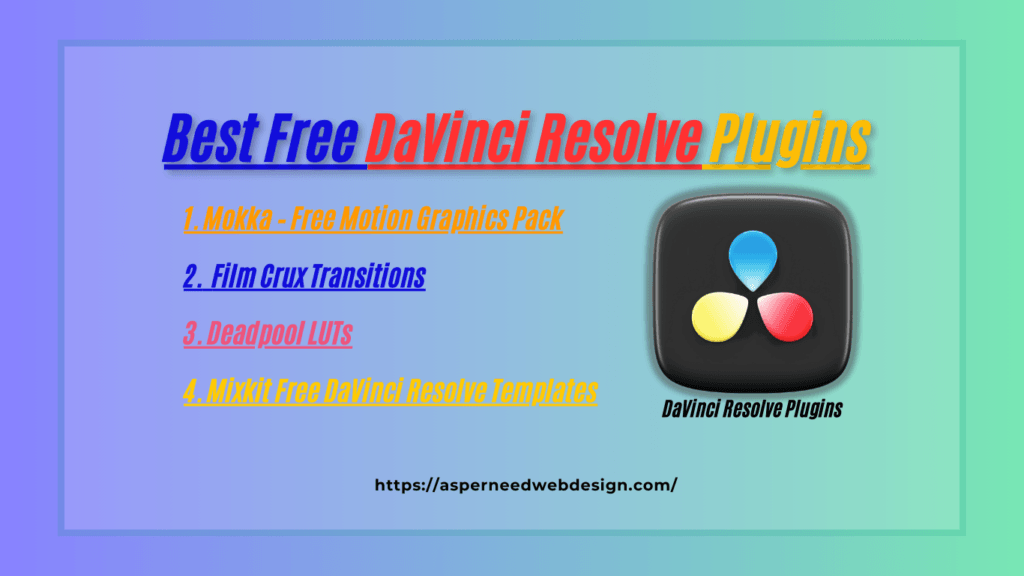 Best Free Davinci Resolve Plugins