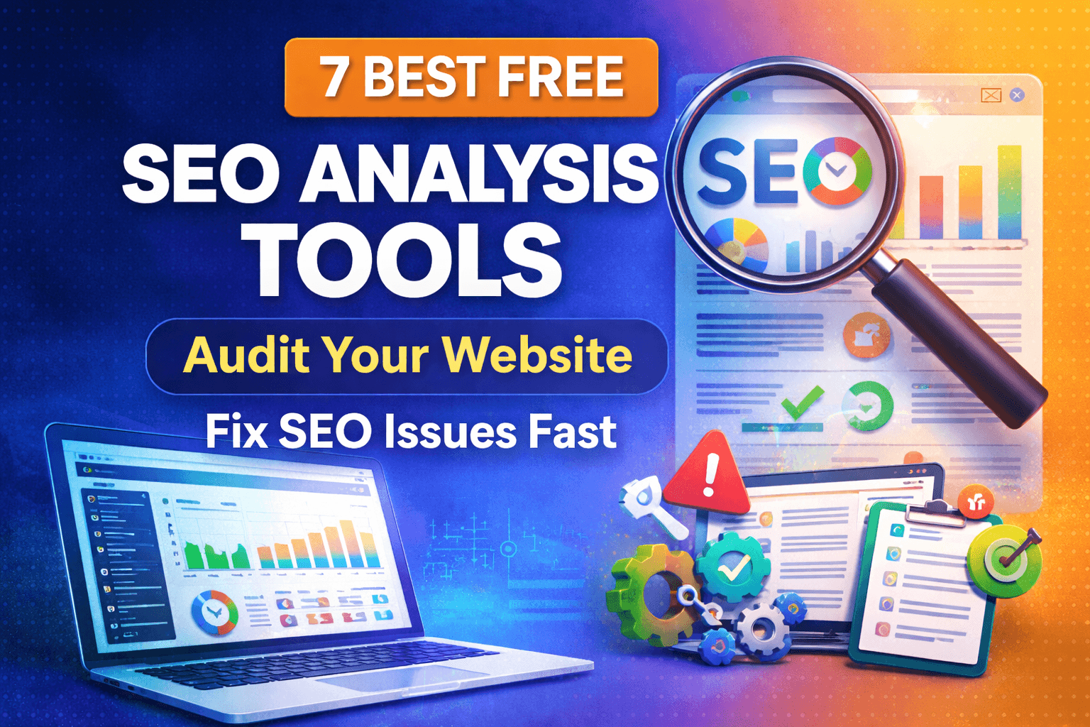 7 best free SEO analysis tools to audit website and fix SEO issues fast