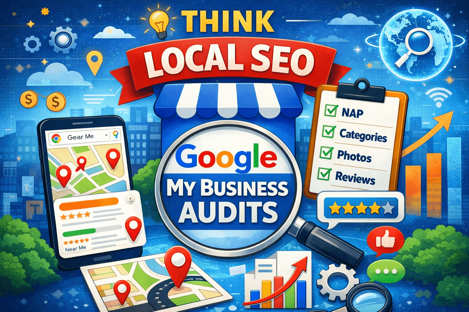 Think Local SEO Google My Business Audits for Local Ranking Growth