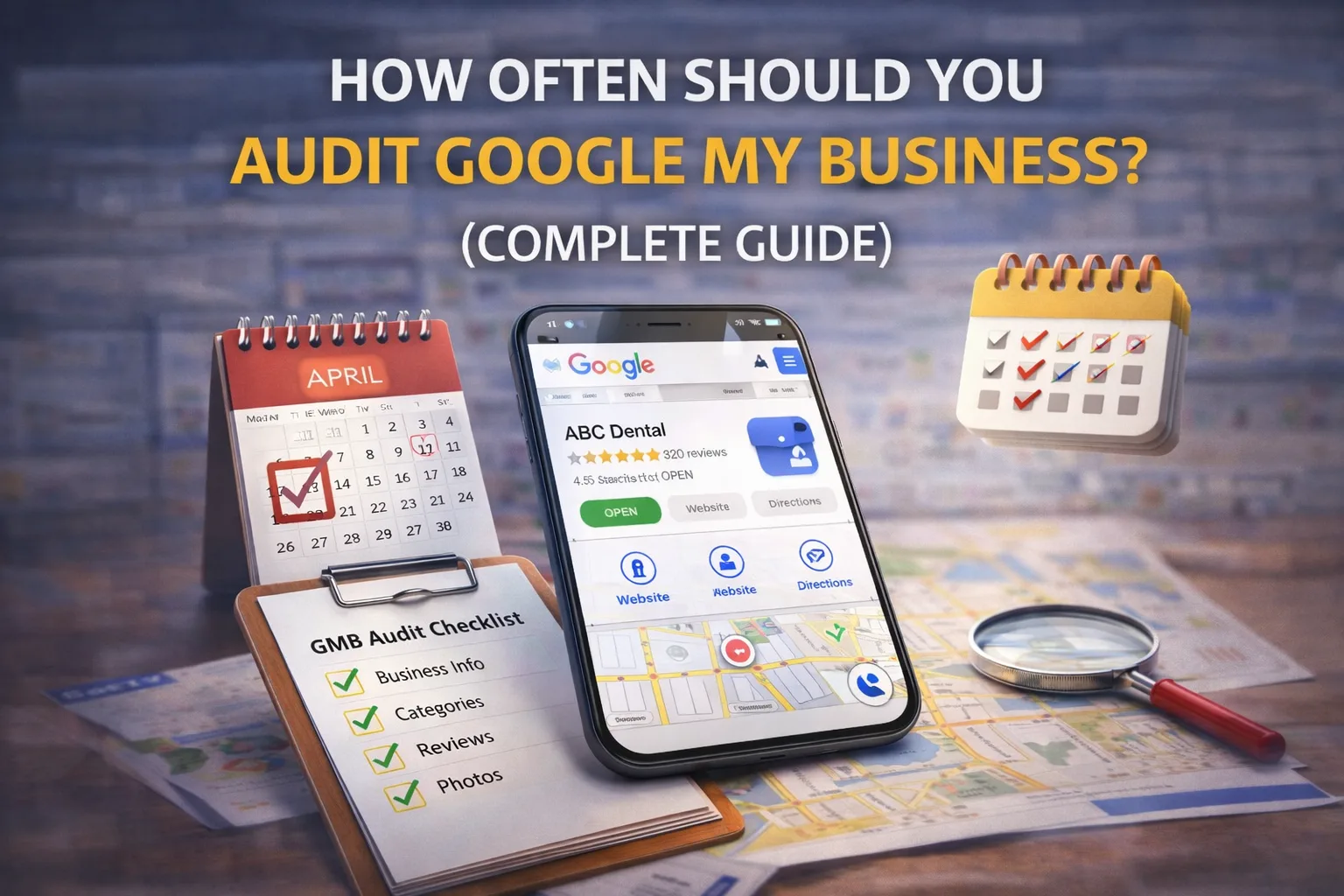 How often should you audit Google My Business for stable local rankings